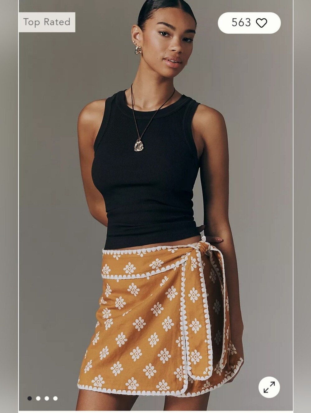 New Farm Rio For ANTHROPOLOGIE beautiful Skort. NWT